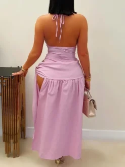 2 Piece Beach Maxi Skirt Sets