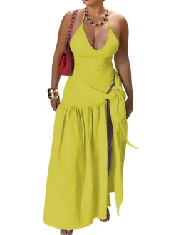 2 Piece Beach Maxi Skirt Sets