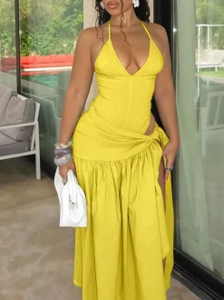 2 Piece Beach Maxi Skirt Sets