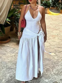 2 Piece Beach Maxi Skirt Sets