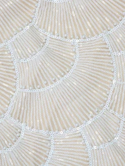 Beaded Mermaid Hollow Out Maxi Dress