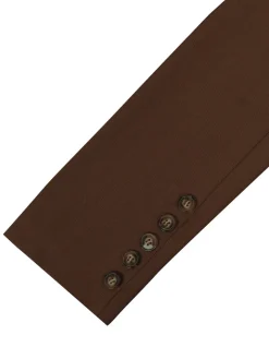 Belted Button Blazer Jacket