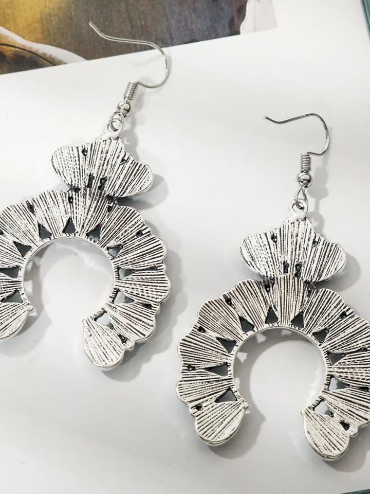 Bohemian Turquoise Earring Bracelet Necklace Sets