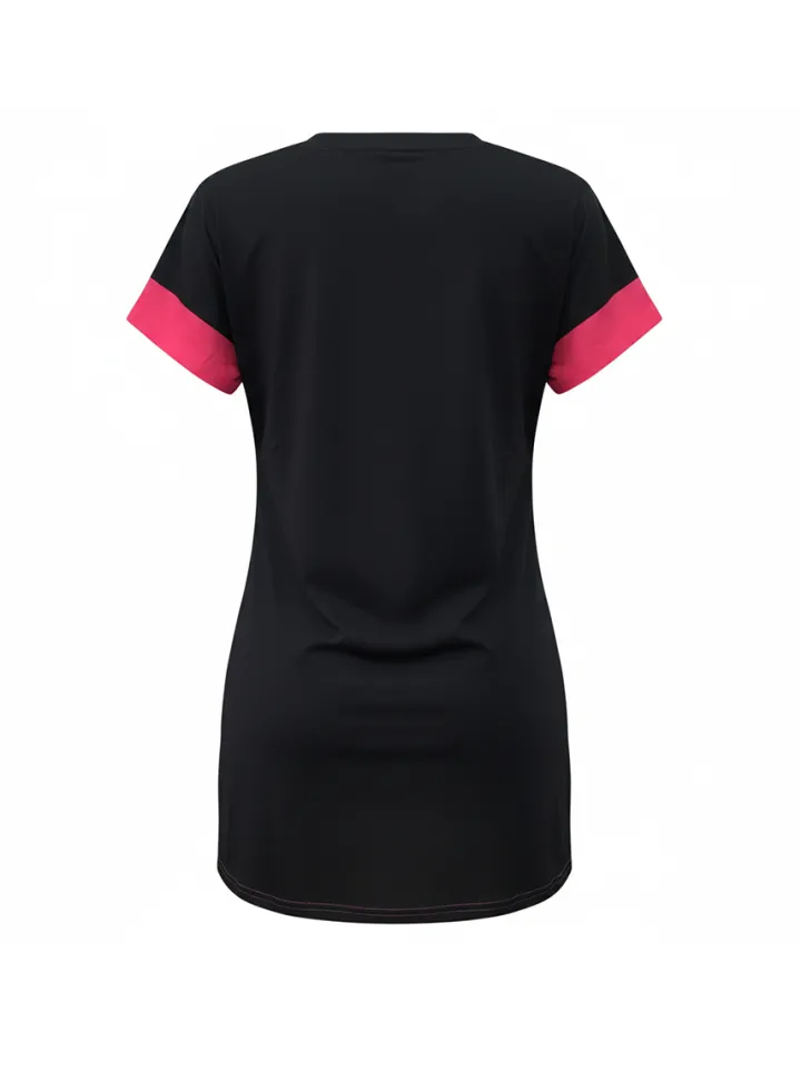 Cartoon Graffiti Print T-Shirt Dress