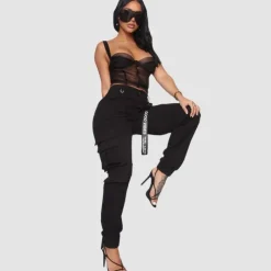 Casual Ankle Cargo Pants