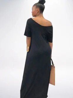 Casual Loose Pockets Maxi Dress