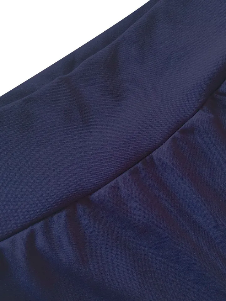 Color Block Zipper Jacket and Pants Set