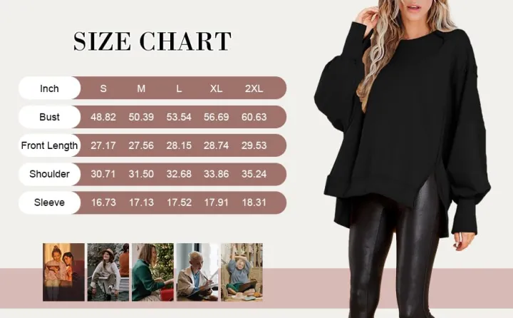 Crew Neck Long Sleeve Pullover Top