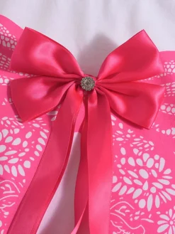 3D Butterfly Print Loose Top u0026 Lace Shorts Set