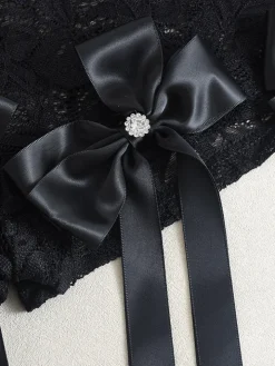 3D Butterfly Print Loose Top u0026 Lace Shorts Set