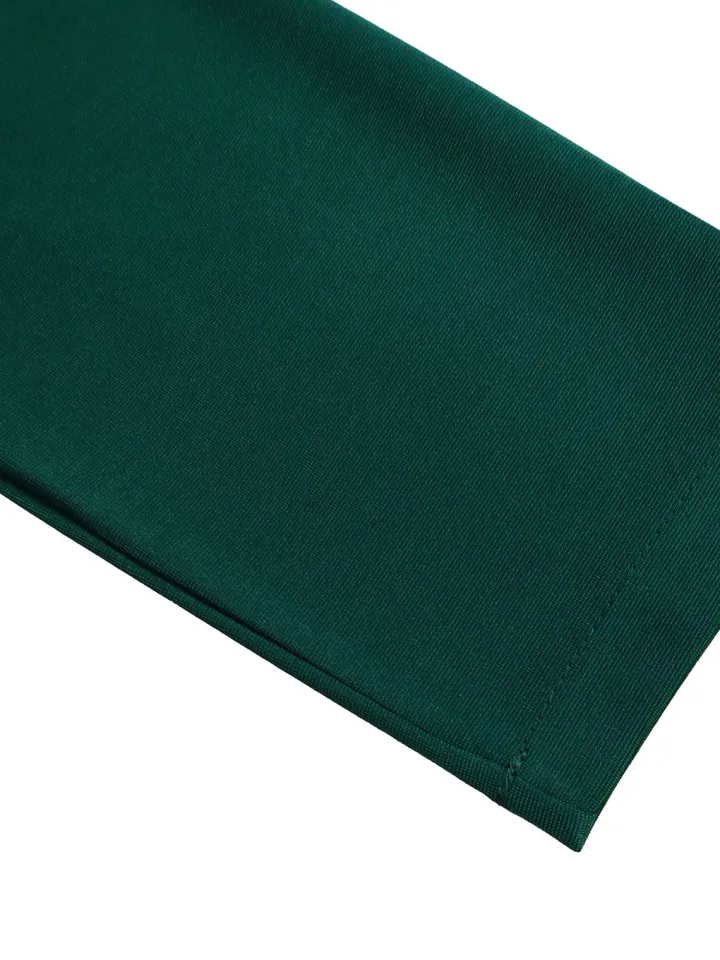 Elegant Lace Top Pencil Skirt Set