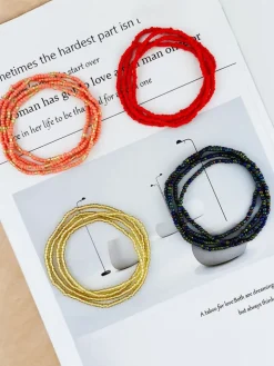 Ethnic Multilayer Multicolor Waist Belts