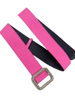 Flared Sleeve Square Neck Midi Dress with Belt