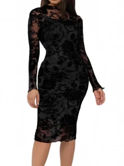 Floral Print Midi Dress