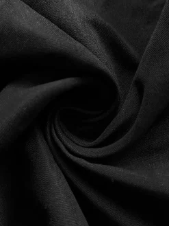 Front Bow Tie Waist-Cinching Shirt