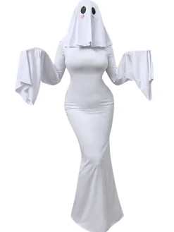 Halloween Costume Ghost Cosplay Dress