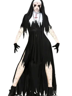 Halloween Demon Nun Costume