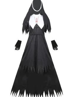 Halloween Demon Nun Costume