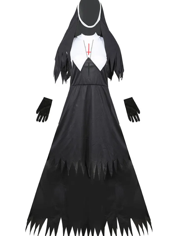 Halloween Demon Nun Costume