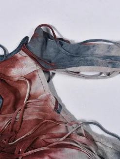 Halloween Fringe Crop Top Tie-Dye Set