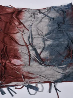 Halloween Fringe Crop Top Tie-Dye Set