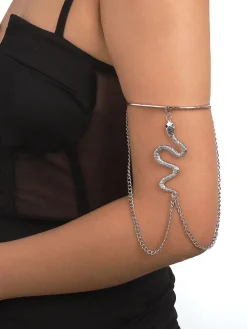 Halloween Rhinestone Chain Armlets