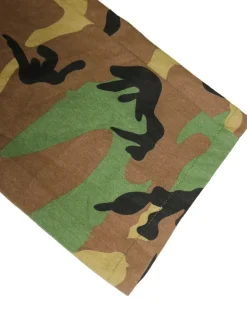 High Waist Camouflage Cargo Pants