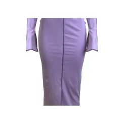 Lapel Bodycon Maxi Dress