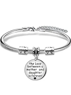 Letter Pattern Chain Bracelets