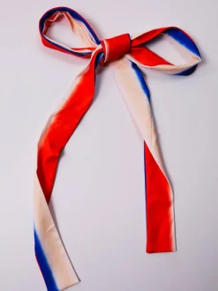 Long Sleeve Multicolor Stripe Wide Leg Jumpsuit with Belt