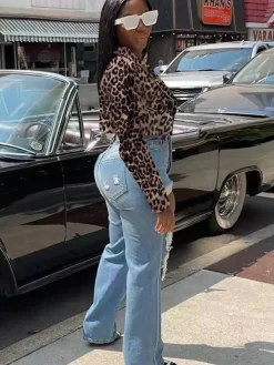 Long Sleeve Printed Zip Up Jacket