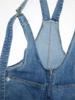 Loose Fit Overalls Denim Jumpsuit