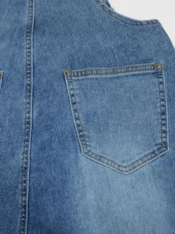 Loose Fit Overalls Denim Jumpsuit