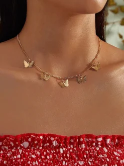 Minimalist Butterfly Star Necklaces
