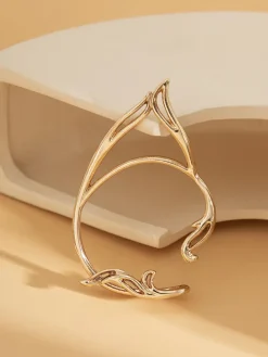 Minimalist Geometric Cut Out Ear Hooks