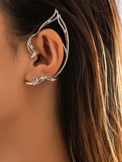 Minimalist Geometric Cut Out Ear Hooks