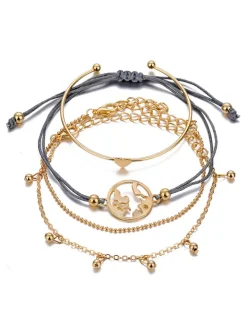 Multilayer Chian Bracelets Anklet