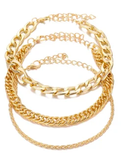 Multilayer Chian Bracelets Anklet