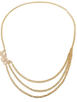 Multilayer Metal Waist Chain