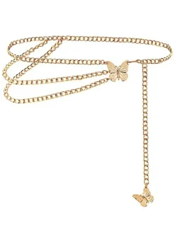 Multilayer Metal Waist Chain
