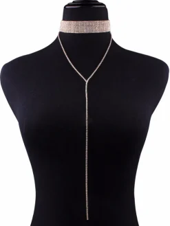 Multilayer Strand Chain Necklaces