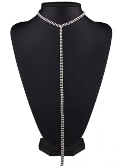 Multilayer Strand Chain Necklaces