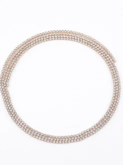 Multilayer Strand Chain Necklaces