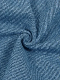 Multiple Pockets Denim Utility Jumpsuit