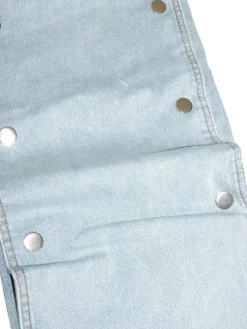 Multi-Pocket Straight Leg Jeans