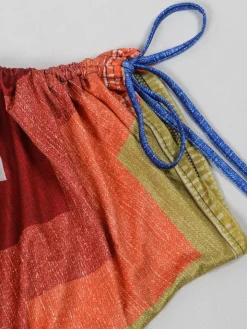 Off Shoulder Colorful Skirt Set