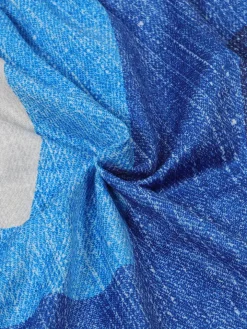 Off Shoulder Colorful Skirt Set