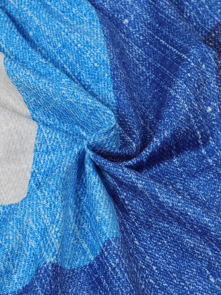 Off Shoulder Colorful Skirt Set