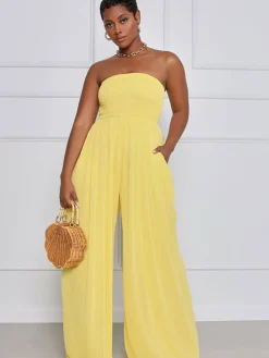 Off Shoulder Flare Bottom Jumpsuit