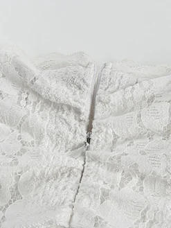 Off Shoulder Lace Maxi Dress